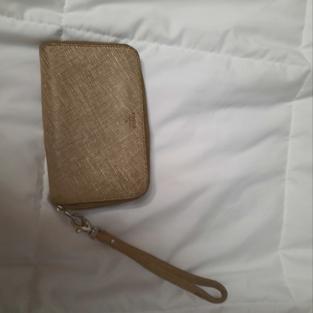 ❤️ Fossil wallet with wrist strap